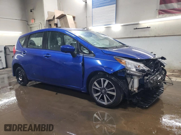 2017 Nissan Note SV z VIN 3N1CE2CP8HL376806, wystawiony jako Copart lot #51261365 z przebiegiem 162 964 mil mil oraz Szkoda całkowita • Salvage title. Historia ofert i sprzedaży dostępna na DreamBid. Obrazek 4.