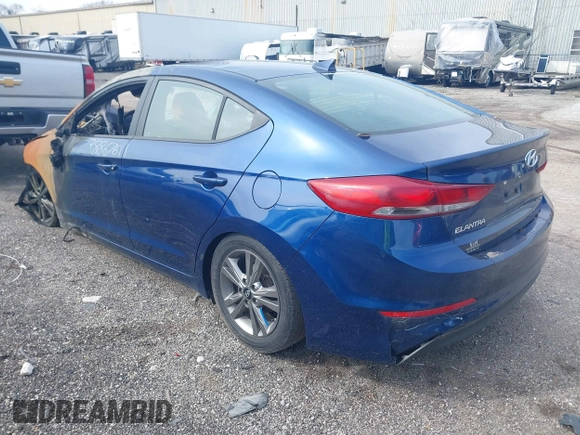 2017 Hyundai Elantra Limited with VIN 5NPD84LF3HH091099, listed as a IAAI auction lot 38867611 with 177,823 mi miles and . Bid and sale history available at DreamBid. Image 3.