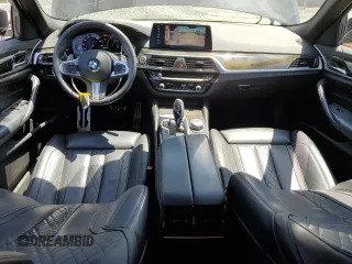2019 BMW 5 Series 530e with VIN WBAJA9C56KB398509, listed as a Copart auction lot 53948875 with 22,670 mi miles and Salvage title. Bid and sale history available at DreamBid. Image 8.