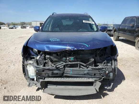 2018 Nissan Rogue SV with VIN KNMAT2MT8JP608871, listed as a Copart auction lot 48659155 with 141,677 mi miles and Salvage Title. Bid and sale history available at carsss.com. Image 5.