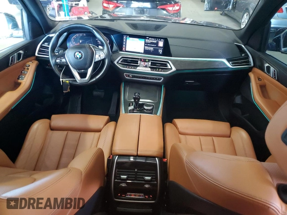 2022 BMW X5 xDrive40i with VIN 5UXCR6C02N9K68065, listed as a Copart auction lot 65119715 with 90,666 mi miles and Clean title. Bid and sale history available at DreamBid. Image 8.