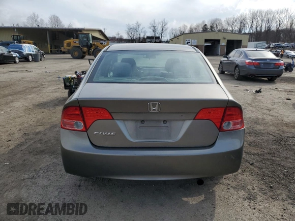 2008 Honda Civic LX with VIN 2HGFA16578H305987, listed as a Copart auction lot 49383425 with 302,179 mi miles and Clean Title. Bid and sale history available at DreamBid. Image 6.