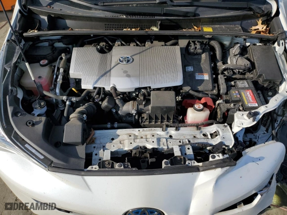 2018 Toyota Prius Two with VIN JTDKARFU2J3547341, listed as a Copart auction lot 83372434 with 56,334 mi miles and Salvage Title. Bid and sale history available at carsss.com. Image 11.