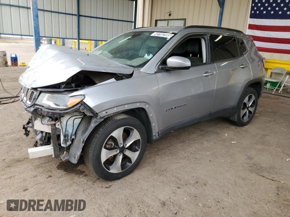 2017 Jeep Compass Latitude с VIN 3C4NJCBB4HT617256, выставлен на аукционе Copart как лот 49102595 с пробегом 98 261 миль миль и Чистый • Clean title. История ставок и продаж доступна на DreamBid. Изображение 1.