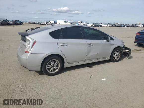 2011 Toyota Prius I with VIN JTDKN3DU1B1399099, listed as a Copart auction lot 52180355 with 331,722 mi miles and Salvage Title. Bid and sale history available at DreamBid. Image 3.