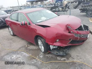 2014 Lexus ES 300h Hybrid with VIN JTHBW1GG3E2063703, listed as a IAAI auction lot 41187086 with 79,178 mi miles. Bid and sale history available at carsss.com. Image 1.