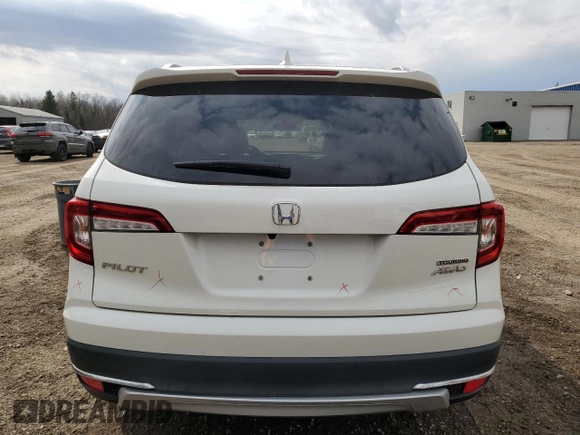 2019 Honda Pilot Touring 7-Passenger with VIN 5FNYF6H64KB503239, listed as a Copart auction lot 52936035 with 83,619 mi miles and Salvage Title. Bid and sale history available at DreamBid. Image 6.