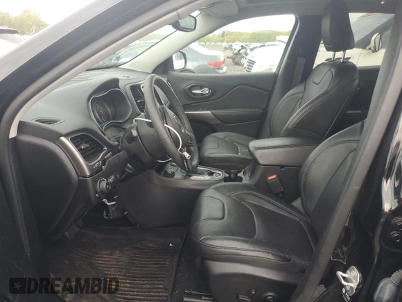 2021 Jeep Cherokee Limited with VIN 1C4PJMDX1MD206064, listed as a Copart auction lot 54877075 with 41,285 mi miles and Salvage title. Bid and sale history available at DreamBid. Image 7.