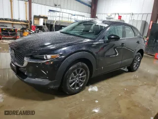 2021 Mazda CX-30 2.5 S with VIN 3MVDMAAL1MM259313, listed as a Copart auction lot 88684555 with 47,535 mi miles and Salvage Title. Bid and sale history available at carsss.com. Image 1.
