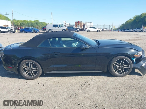 2018 Ford Mustang EcoBoost Premium with VIN 1FATP8UH9J5167426, listed as a IAAI auction lot 42207821 with 19,980 mi miles and . Bid and sale history available at DreamBid. Image 14.