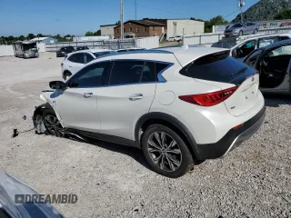 2018 Infiniti QX30 Luxury with VIN SJKCH5CR0JA048278, listed as a Copart auction lot 67345054 with 53,299 mi miles and Salvage Title. Bid and sale history available at DreamBid. Image 2.