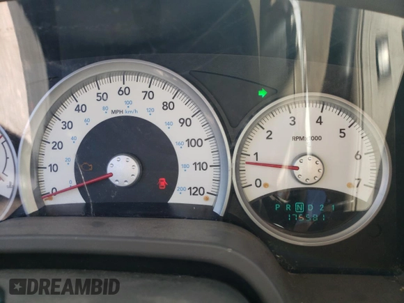 2006 Dodge Dakota SLT with VIN 1D7HW48N46S627103, listed as a Copart auction lot 52514075 with 175,581 mi miles and Clean title. Bid and sale history available at DreamBid. Image 9.