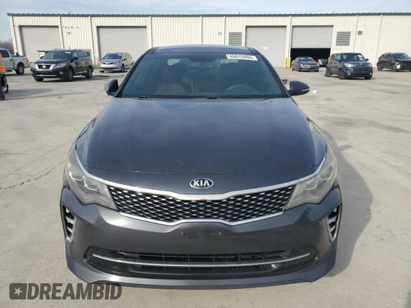 2017 Kia Optima SX with VIN 5XXGW4L28HG125596, listed as a Copart auction lot 45676465 with 111,066 mi miles and Salvage title. Bid and sale history available at DreamBid. Image 5.