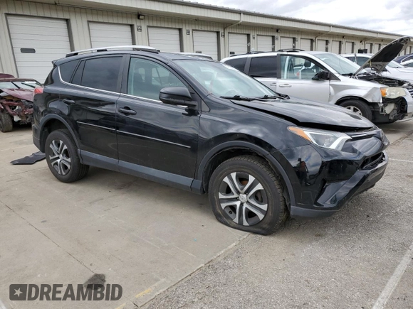 2018 Toyota RAV4 LE z VIN 2T3BFREV1JW739200, wystawiony jako Copart lot #57658435 z przebiegiem 76 956 mil mil oraz Szkoda całkowita • Salvage title. Historia ofert i sprzedaży dostępna na DreamBid. Obrazek 4.