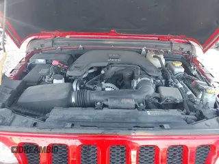 2020 Jeep Wrangler Unlimited Sport S с VIN 1C4HJXDG2LW341045, выставлен на аукционе IAAI как лот 41208571 с пробегом 121 244 миль миль и . История ставок и продаж доступна на DreamBid. Изображение 10.