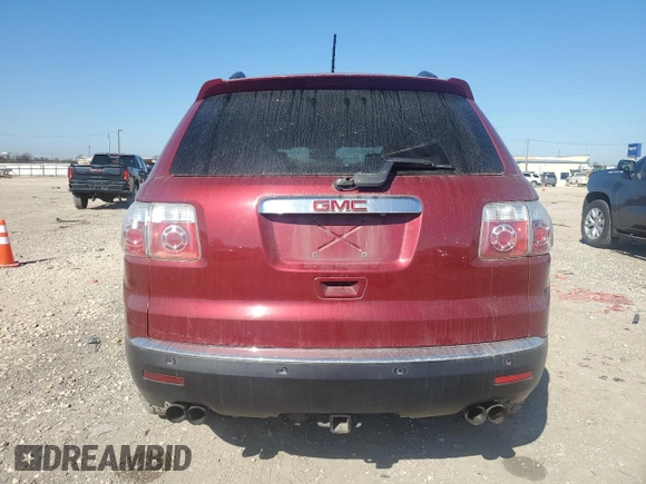 2011 GMC Acadia SLT1 with VIN 1GKKRREDXBJ198358, listed as a Copart auction lot 46448755 with 120,514 mi miles and Salvage Title. Bid and sale history available at carsss.com. Image 6.