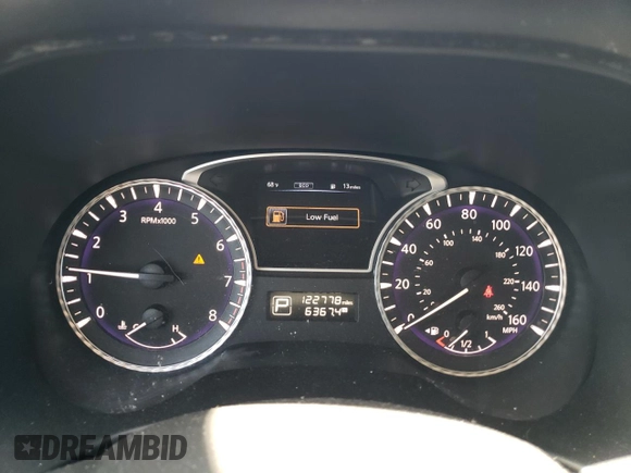 2015 Infiniti QX60 with VIN 5N1AL0MM5FC543775, listed as a Copart auction lot 54587625 with 122,778 mi miles and Salvage title. Bid and sale history available at DreamBid. Image 9.