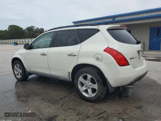 2004 Nissan Murano SL with VIN JN8AZ08T34W209376, listed as a Copart auction lot 77677354 with 118,773 mi miles and Salvage Title. Bid and sale history available at carsss.com. Image 2.