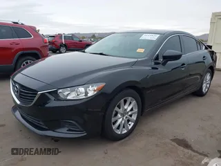 2015 Mazda 6 i Sport with VIN JM1GJ1U58F1190298, listed as a IAAI auction lot 41576830 with 153,142 mi miles. Bid and sale history available at carsss.com. Image 2.