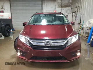 2018 Honda Odyssey EX-L with VIN 5FNRL6H79JB097107, listed as a Copart auction lot 50604315 with 78,093 mi miles and Salvage Title. Bid and sale history available at carsss.com. Image 5.