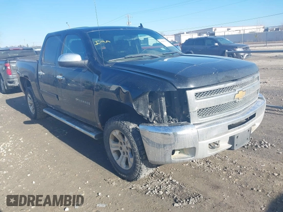 2012 Chevrolet Silverado 1500 LT with VIN 3GCPKSE73CG266901, listed as a IAAI auction lot 41427513 with 301,142 mi miles and . Bid and sale history available at DreamBid. Image 1.