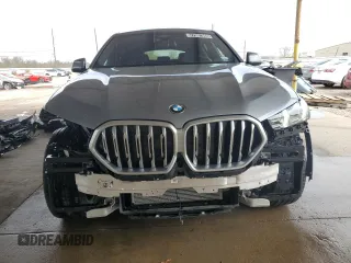 2025 BMW X6 xDrive40i with VIN 5UX33EX07S9X16169, listed as a Copart auction lot 47697065 with 17,365 mi miles and Clean Title. Bid and sale history available at carsss.com. Image 5.