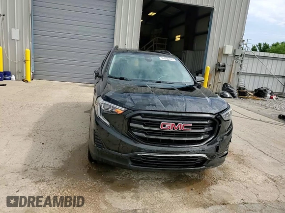 2020 GMC Terrain SLE with VIN 3GKALMEV7LL138282, listed as a Copart auction lot 58064355 with 109,318 mi miles and Salvage title. Bid and sale history available at DreamBid. Image 14.