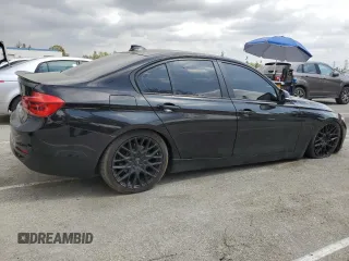 2016 BMW 3 Series 320i with VIN WBA8A9C51GK617172, listed as a Copart auction lot 51018965 with 119,313 mi miles and Salvage Title. Bid and sale history available at carsss.com. Image 3.