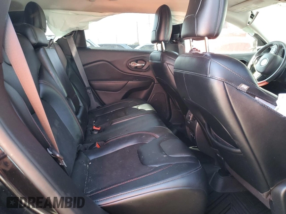 2022 Jeep Cherokee Trailhawk with VIN 1C4PJMBX9ND516418, listed as a Copart auction lot 49733765 with 55,624 mi miles and Salvage title. Bid and sale history available at DreamBid. Image 10.