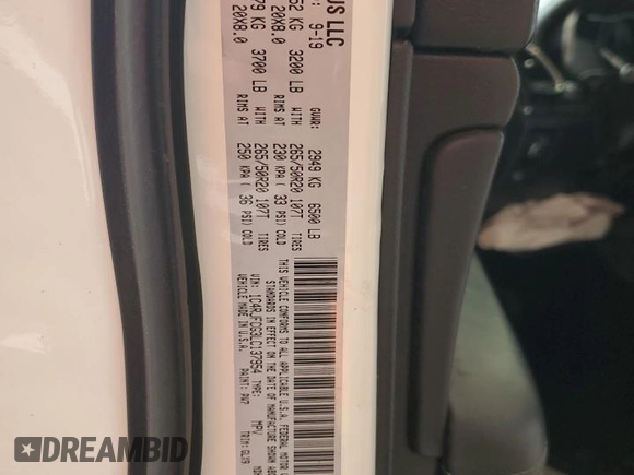 2020 Jeep Grand Cherokee High Altitude with VIN 1C4RJFCG3LC137954, listed as a Copart auction lot 54392495 with 109,493 mi miles and Salvage title. Bid and sale history available at DreamBid. Image 13.