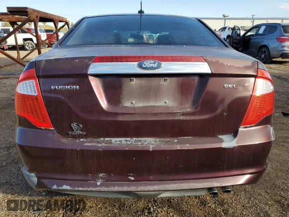 2011 Ford Fusion SEL with VIN 3FAHP0JAXBR321686, listed as a Copart auction lot 42243145 with 240,675 mi miles and Salvage Title. Bid and sale history available at DreamBid. Image 6.