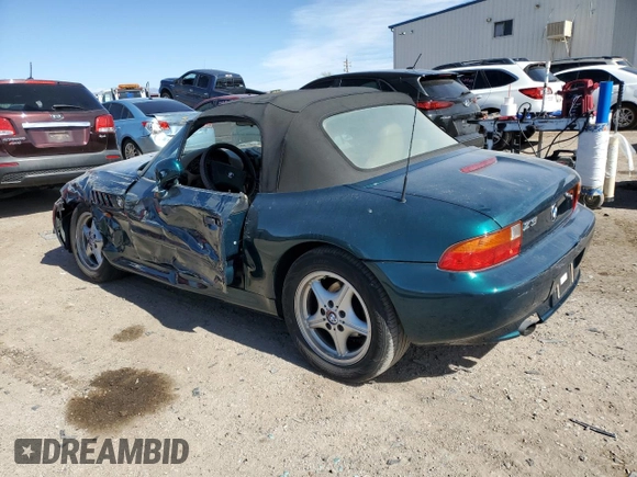 1997 BMW 3 Series 1.9L with VIN 4USCH7325VLE03227, listed as a Copart auction lot 44815605 with 45,842 mi miles and Salvage Title. Bid and sale history available at carsss.com. Image 2.