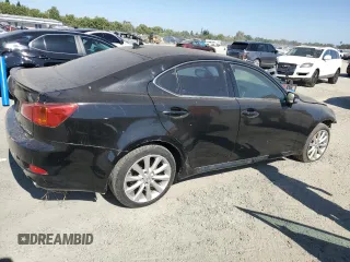 2010 Lexus IS 250 with VIN JTHCF5C27A5037202, listed as a Copart auction lot 61075135 with 167,478 mi miles and Salvage title. Bid and sale history available at DreamBid. Image 3.