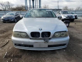 2002 BMW 5 Series 530iA with VIN WBADT63482CH93799, listed as a Copart auction lot 52246255 with 0 mi miles and Clean Title. Bid and sale history available at carsss.com. Image 6.
