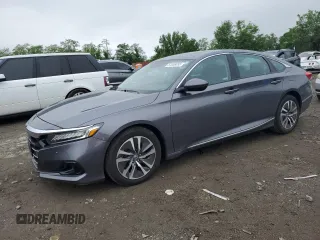 2021 Honda Accord EX-L z VIN 1HGCV3F54MA020580, wystawiony jako Copart lot #57036055 z przebiegiem 9 092 mil mil oraz Szkoda całkowita • Salvage title. Historia ofert i sprzedaży dostępna na DreamBid. Obrazek 1.