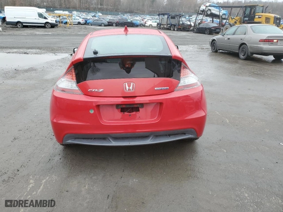 2011 Honda CR-Z EX with VIN JHMZF1D69BS010252, listed as a Copart auction lot 51745955 with 145,164 mi miles and Salvage Title. Bid and sale history available at carsss.com. Image 6.