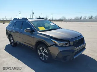 2021 Subaru Outback Limited XT with VIN 4S4BTGND5M3218889, listed as a IAAI auction lot 41757685 with 158,157 mi miles. Bid and sale history available at carsss.com. Image 1.