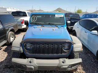 2024 Jeep Wrangler Sport S with VIN 1C4PJXAN8RW169420, listed as a Copart auction lot 62593945 with 5,164 mi miles and Salvage title. Bid and sale history available at DreamBid. Image 5.