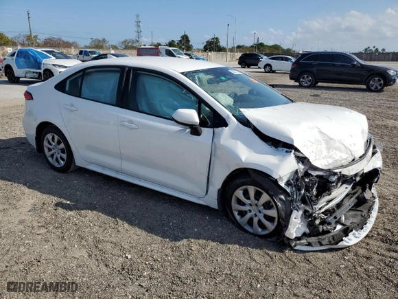 2024 Toyota Corolla LE with VIN 5YFB4MDE3RP224389, listed as a Copart auction lot 49371725 with 3,045 mi miles and Non Repairable. Bid and sale history available at carsss.com. Image 4.