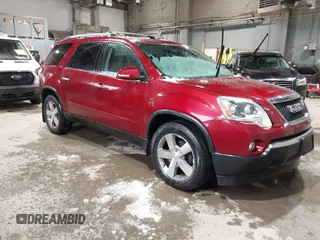 2011 GMC Acadia SLT1 with VIN 1GKKVRED3BJ332557, listed as a IAAI auction lot 41469715 with 201,252 mi miles and . Bid and sale history available at DreamBid. Image 1.