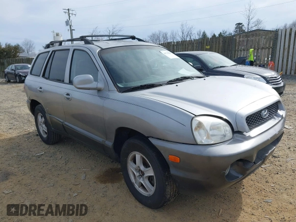 2004 Hyundai Santa Fe GLS with VIN KM8SC13D74U700404, listed as a IAAI auction lot 41735889 with 208,946 mi miles. Bid and sale history available at carsss.com. Image 1.