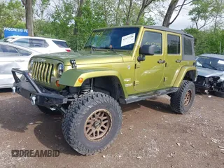 2008 Jeep Wrangler Unlimited Sahara with VIN 1J4GA59148L545255, listed as a IAAI auction lot 42177758 with 155,953 mi miles and . Bid and sale history available at DreamBid. Image 18.