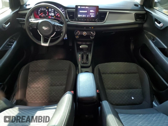 2021 Kia Rio LX with VIN 3KPA24AD8ME365594, listed as a Copart auction lot 70872864 with 68,808 mi miles and Salvage Title. Bid and sale history available at DreamBid. Image 8.
