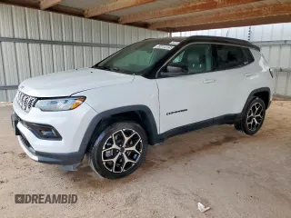 2025 Jeep Compass Limited with VIN 3C4NJDCN5ST584600, listed as a Copart auction lot 64400085 with 5,229 mi miles and Clean title. Bid and sale history available at DreamBid. Image 1.