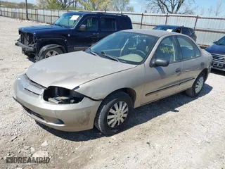 2003 Chevrolet Cavalier with VIN 1G1JC52F237162047, listed as a IAAI auction lot 41992116 with 80,107 mi miles. Bid and sale history available at carsss.com. Image 2.