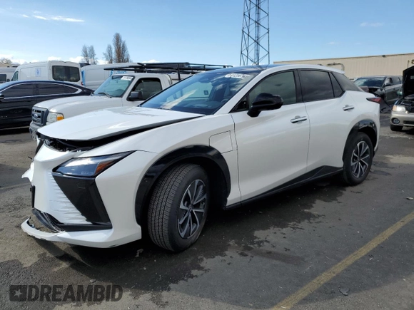 2023 Lexus RZ 450e Premium z VIN JTJAAAAB7PA021503, wystawiony jako Copart lot #41259754 z przebiegiem 1150 mil mil oraz . Historia ofert i sprzedaży dostępna na DreamBid. Obrazek 1.