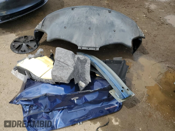 2018 Tesla Model 3 Long Range Battery with VIN 5YJ3E1EB2JF072321, listed as a Copart auction lot 51018825 with 110,494 mi miles and Salvage Title. Bid and sale history available at DreamBid. Image 14.