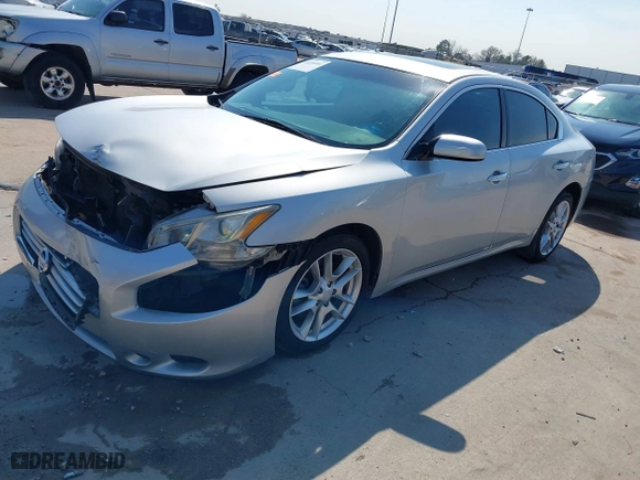 2014 Nissan Maxima 3.5 SV w/Premium Pkg with VIN 1N4AA5AP7EC466885, listed as a IAAI auction lot 41698381 with 116,102 mi miles. Bid and sale history available at carsss.com. Image 18.
