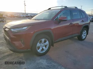 2022 Toyota RAV4 XLE Premium with VIN 2T3C1RFV7NW213905, listed as a Copart auction lot 41846145 with 66,953 mi miles and Salvage Title. Bid and sale history available at carsss.com. Image 1.