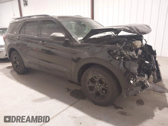2022 Ford Explorer Timberline with VIN 1FMSK8JH2NGB08216, listed as a IAAI auction lot 41218298 with 48,915 mi miles. Bid and sale history available at carsss.com. Image 1.